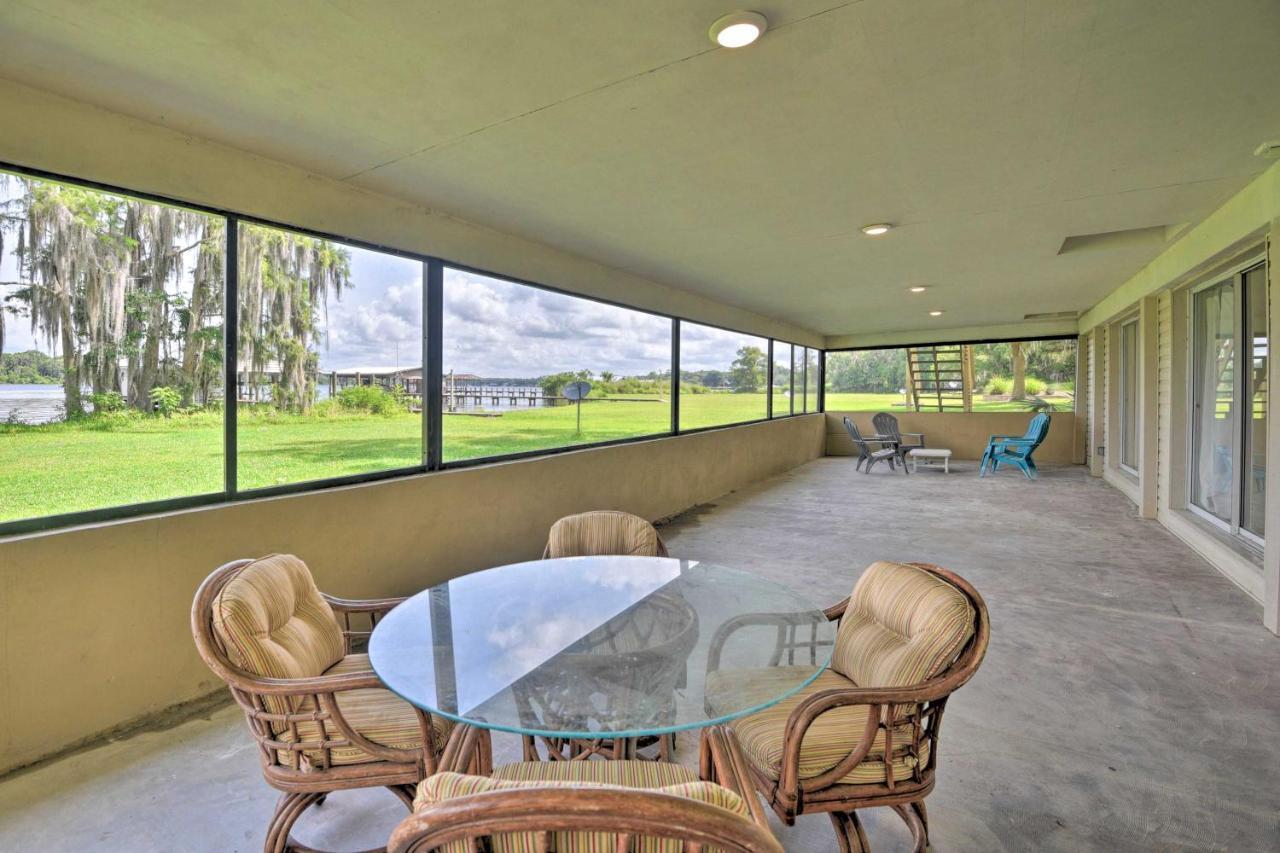 Villa Waterfront Welaka Escape With Private Docks! Exterior foto
