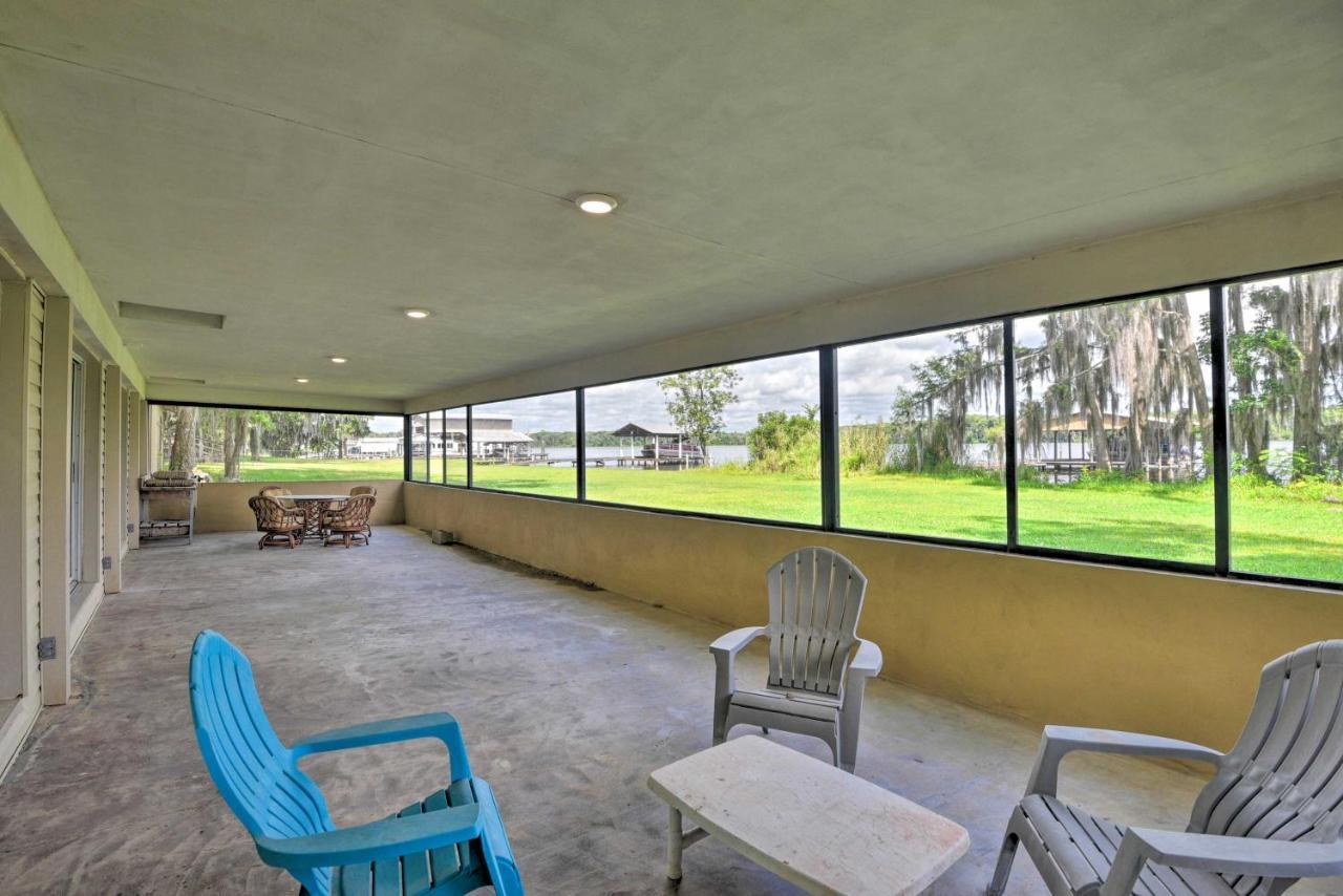 Villa Waterfront Welaka Escape With Private Docks! Exterior foto